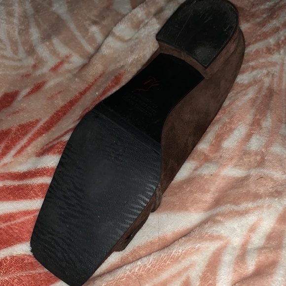 Massimo baldi shoes - size 6 brown suede loafers- casual, good condition. - Picture 3 of 6